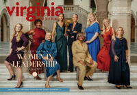 Virginia Business' October 2025 Women in Leadership Awards cover, photographed at Chrysler Museum of Art in Norfolk by James Lee.