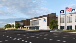 A rendering of the Microporous facility planned for the Southern Virginia Megasite at Berry Hill. Photo courtesy Microporous