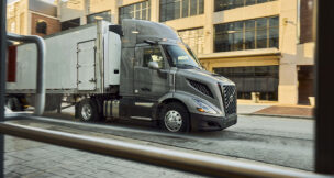 The new Volvo VNR 300 was introduced in February. Photo courtesy Volvo Trucks North America