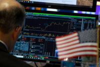 A trader works at his post on the floor at the New York Stock Exchange (NYSE) in New York City, U.S., June 1, 2026. REUTERS/Brendan McDermid/File Photo