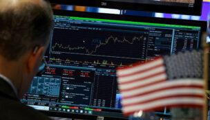 A trader works at his post on the floor at the New York Stock Exchange (NYSE) in New York City, U.S., June 1, 2026. REUTERS/Brendan McDermid/File Photo