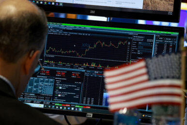 A trader works at his post on the floor at the New York Stock Exchange (NYSE) in New York City, U.S., June 1, 2026. REUTERS/Brendan McDermid/File Photo