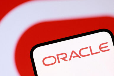 Oracle's logo is seen in this illustration created on September 9, 2025. REUTERS/Dado Ruvic/Illustration/File Photo
