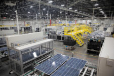 Solar panels are assembled at the Qcells North America factory in Cartersville, Georgia, U.S. June 8, 2026. REUTERS/Alyssa Pointer/File Photo