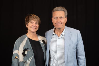 Michelle and David Baldacci pledged $13 million to VCU and the Library of Virginia. Photo courtesy Virginia Commonwealth University