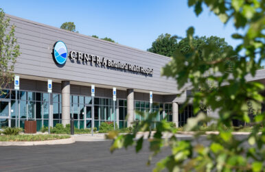 Centra Behavioral Health Hospital in Lynchburg. Photo courtesy Centra Health
