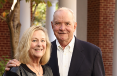 U.Va. alumni Kathleen and David LaCross. Photo courtesy University of Virginia