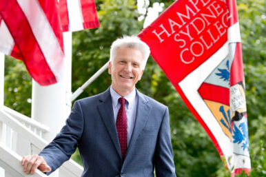 Hampden-Sydney College President Larry Stimpert. Photo courtesy Hampden-Sydney College