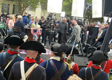 In May, NBC's “Today” show traveled to Colonial Williamsburg for a live telecast. Photo courtesy Visit Williamsburg