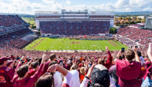 Virginia Tech's Lane Stadium. Photo by Jack Morgan for Virginia Tech