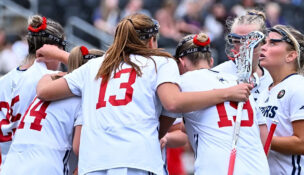 University of Richmond's women's lacrosse team. Photo courtesy University of Richmond