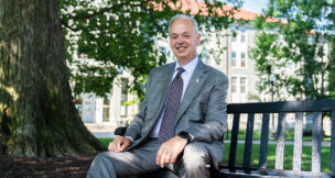 James Madison University President James C. Schmidt’s strategic plan for the university, the Madison Promise, aims to generate a $2 billion economic impact on the commonwealth during the next 14 years. Photo courtesy James Madison University