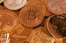 Representation of cryptocurrencies are seen in this illustration taken September 10, 2025. REUTERS/Dado Ruvic/Illustration