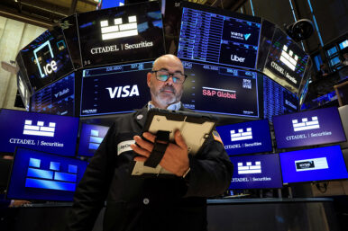 A trader works on the floor at the New York Stock Exchange (NYSE) in New York City, U.S., June 24, 2026. REUTERS/Brendan McDermid