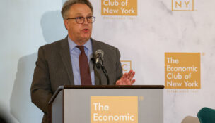John C. Williams, President and CEO of the Federal Reserve Bank of New York, speaks in New York
