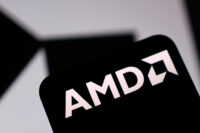 Illustration shows AMD logo