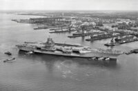 USS Enterprise, circa 1960. Photo courtesy HII