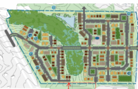 A concept of the 32-acre residential development being proposed at 8010 Walmsley Blvd. Image courtesy Chesterfield County
