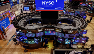 Traders work on the floor of the New York Stock Exchange (NYSE) in New York City on July 6, 2026. Photo by Reuters/Jeenah Moon