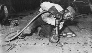 Newport News Shipbuilding marked its 140th anniversary this year. A division of Huntington Ingalls Industries, the shipyard is Virginia’s largest industrial employer. Photo courtesy Huntington Ingalls Industries