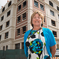 Laurie Grabow says borrowing is pickinig up at Old Point National Bank.