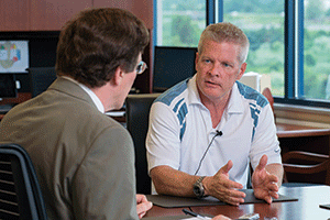 “You’ve got to do this in a way that doesn’t favor one business versus the other business,” Hyde says.
