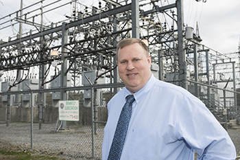 “Solar farms are a great economic development tool,” says Jason Grey, director of Danville Utilities. Photo by Mark Rhodes