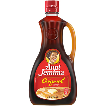 Aunt Jemima syrup. Photo courtesy The Quaker Oats Co.