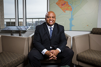Amazon’s decision to locate its East Coast HQ2 headquarters in Arlington is luring other tech business prospects, says Arlington Economic Development Director Telly Tucker. Photo by Stephen Gosling