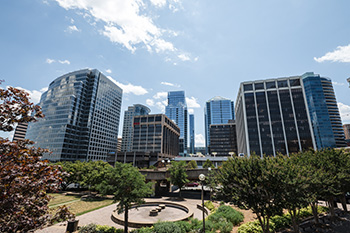 Geographically, Arlington is the smallest self-governing county in America, but it’s an economic powerhouse that is home to five Fortune 1000 companies. Photo by Stephen Gosling