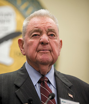 JOHN T. ‘TIL’ HAZEL JR. Photo courtesy George Mason University