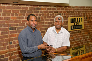 David Waller and his father, Richard Waller Jr., are the third and fourth generations to run the 120-year-old Waller & Co. Jewelers in Richmond. Photo by Rick DeBerry