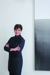 Phebe N. Novakovic, chairwoman and CEO of Falls Church-based General Dynamics, earned $17.8 million in 2019. Photo courtesy General Dynamics