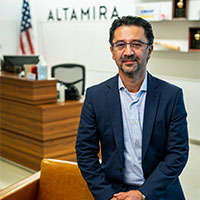 Adam Omar, CFO of McLean-based Altamira Technologies, says the pandemic has added more risk to CFOs’ jobs.