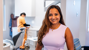 Dr. Dipa Patel says a PPP loan allowed her to retain her four employees during the pandemic.