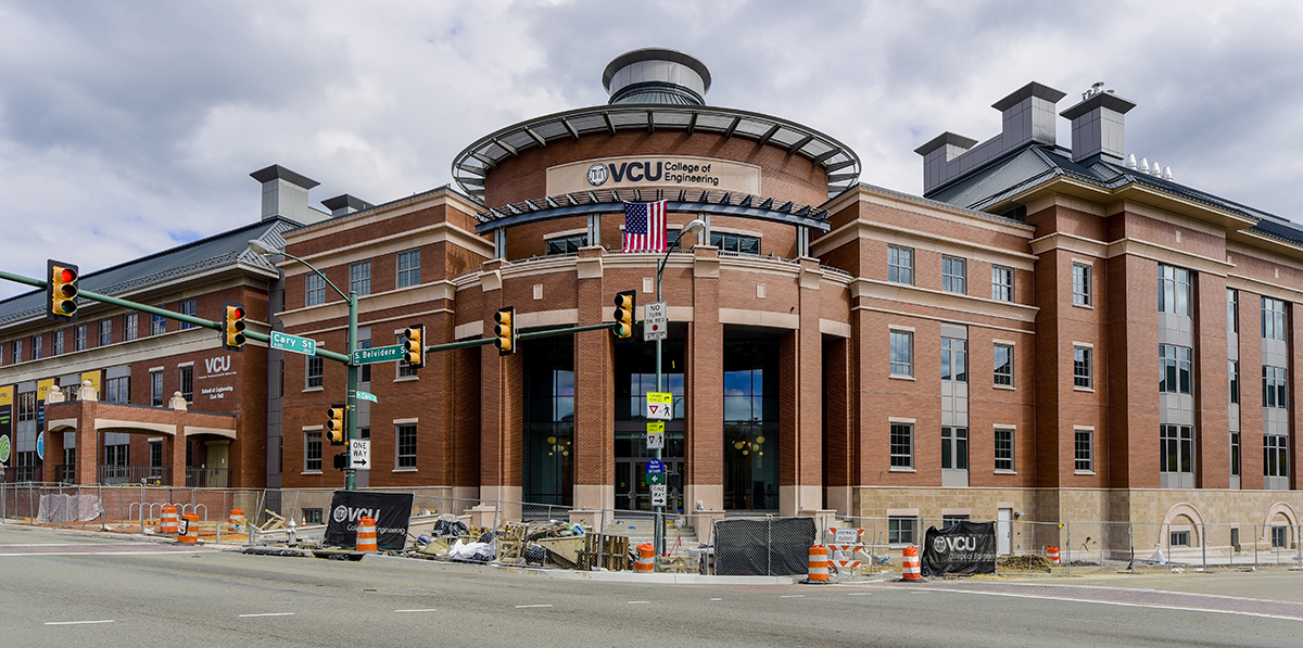 New VCU College of Engineering building. Photo courtesy VCU
