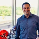Mehul Sanghani, CEO of Reston-based Octo Consulting Group, and his wife, Hema, donated $10 million to Virginia Tech in January. Part of the gift will support Tech's Center for Artificial Intelligence and Data Analytics. Photo courtesy Ethan Meurlin