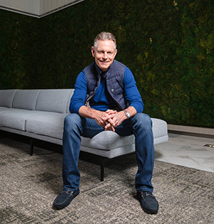 Russ Ramsey, chairman and CEO of McLean-based Ramsey Asset Management LLC, helped arrange MicroStrategy’s 1998 initial public offering, which saw the tech company double in value in a single day. Photo by Stephen Gosling