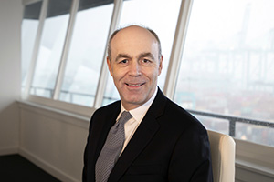 Formerly the CEO of Los Angeles-based TraPac, which operates container terminals in California and Florida, Stephen Edwards became CEO and executive director of the Virginia Port Authority in January. Photo courtesy Port of Virginia