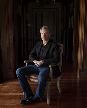 With more than 750,000 Twitter followers, MicroStrategy CEO Michael Saylor is said to have influenced Tesla CEO Elon Musk's January move to invest $1.5 billion of Tesla funds in bitcoin. Photo by Erika Larsen/Redux