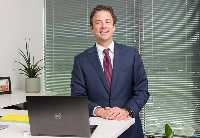 Virginia Beach City Council member Ben Davenport is focused on attracting more high-tech jobs for local college graduates. Photo by Mark Rhodes
