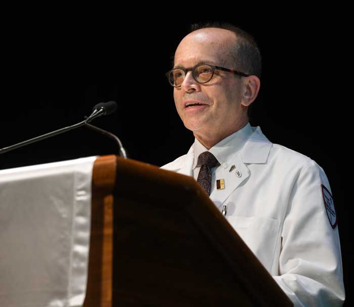 Dr. Aubrey L. Knight, senior dean for student affairs at the Virginia Tech Carilion School of Medicine. photo by Natalee Waters