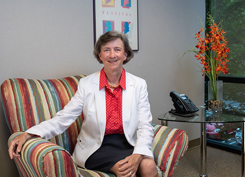 Women working remotely during the pandemic experienced new pressures to balance home and work responsibilities, says Katherine Whitney with management consulting firm Warren Whitney. Photo by Matthew R.O. Brown