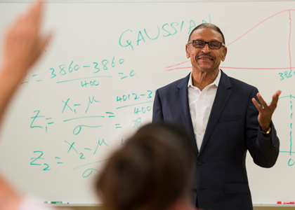 “Relationships drive businesses,” but many Black small businesses don't have banking contacts, says Glenn Carrington, dean of Norfolk State University's School of Business. photo courtesy Norfolk State University
