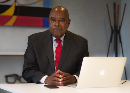 Black entrepreneurship grew in response to pandemic-fueled layoffs and business failures, says Ervin Clarke, chairman of the Central Virginia African American Chamber of Commerce. Photo by Shandell Taylor
