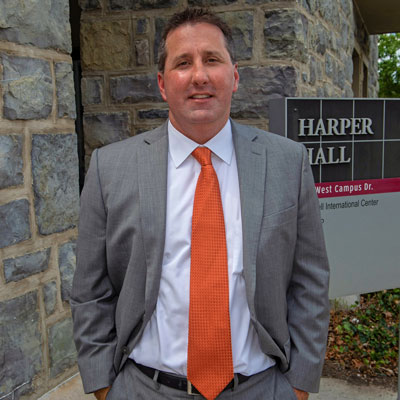 David Clubb, director of Virginia Tech's Cranwell International Center Photo by Don Petersen
