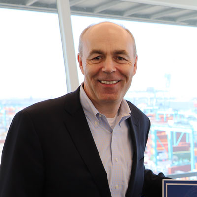 Stephen Edwards became CEO and executive director of the Virginia Port Authority in January. Photo courtesy Port of Virginia