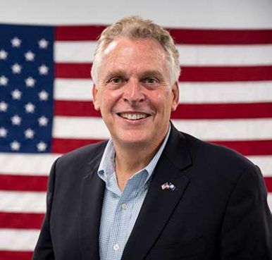 Terry McAuliffe photo by Will Schermerhorn;