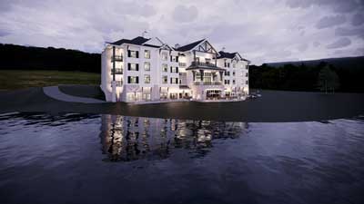 The Nicewonder Inn is expected to open in late fall at the Nicewonder Farm & Vineyards in Bristol.