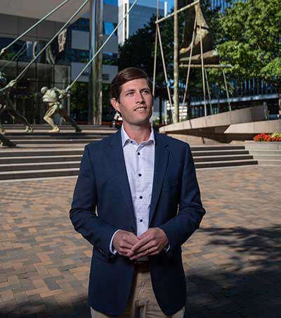 “Not all SPACs are created equal,” says Chris Pearson, senior vice president and portfolio manager with Richmond-based Davenport & Co. Photo by Matthew R.O. Brown